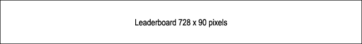 Leaderboard (728 x 90 pixels)