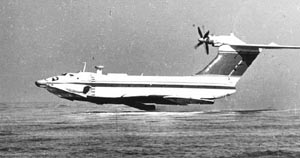 Τα σοβιετικά αεροσκάφη Ekranoplan κατασκευάστηκαν για χρήση ως μεταφορικά στην Κασπία θάλασσα